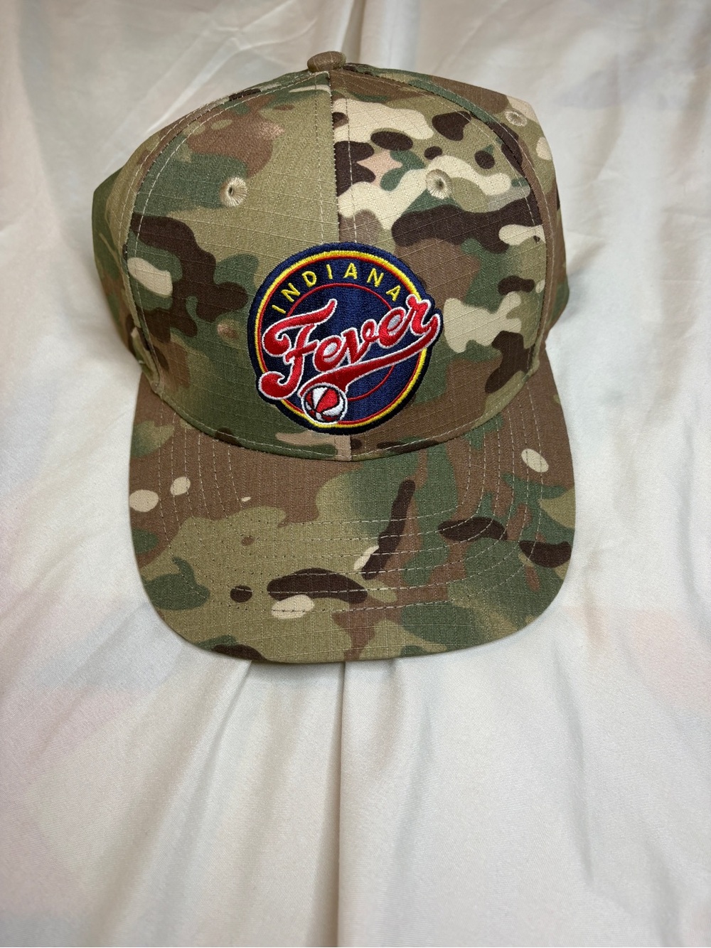 Indiana Fever Army National Guard Hat Camo Patches Adjustable Baseball Cap